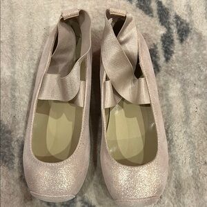 Kids Elegant Pink Ballet Flats
